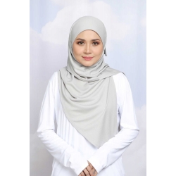 Tudung Adeela Active Tieback - Silver